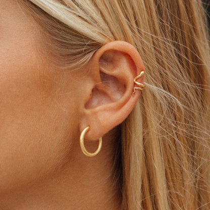 TALAIA EAR CUFF | 18k Guld/- Silverförgyllning | Agapée Studio Jewelry