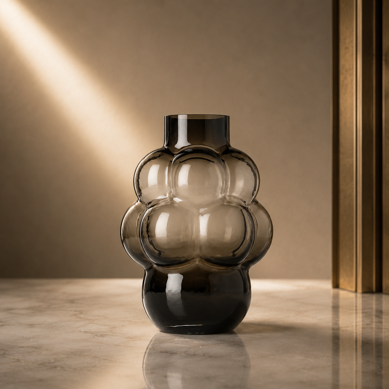 The Grape Vase - Dark Grey - L