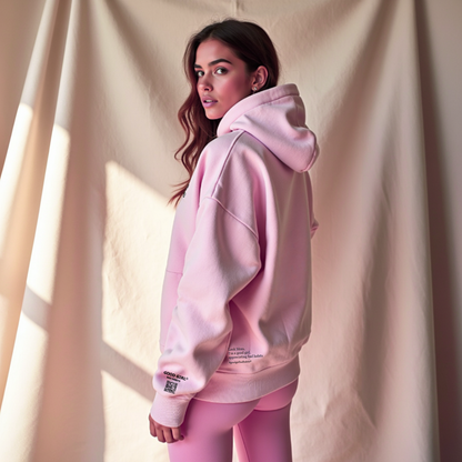 GGBH Zip Hoodie – Light Pink • Beige • Black • Mint