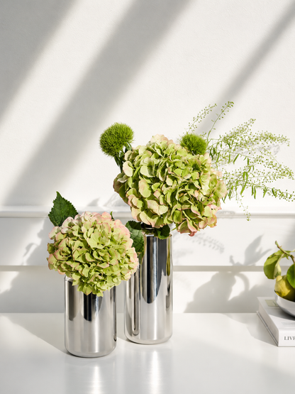 Vase Luna Silber 23 cm | EDZARD