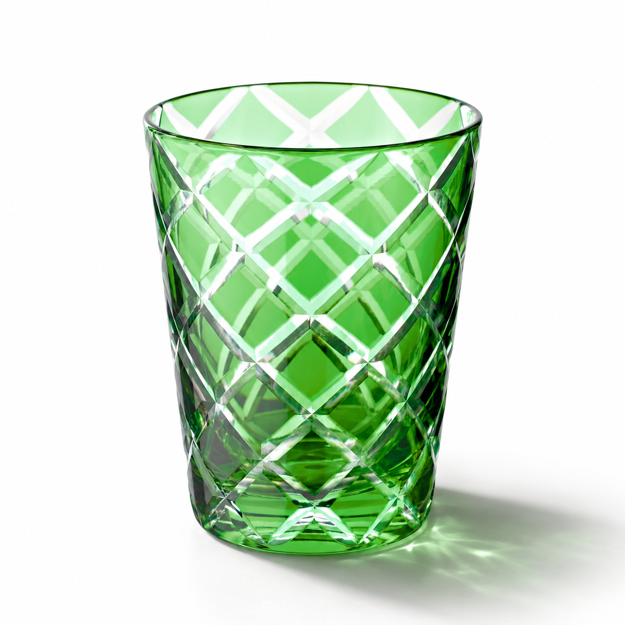 Dio Green Crystal Glasses 6-pack 10 cm | EDZARD