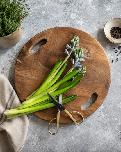 Das Teakwurzel-Tablett – Natur – L | Bazar Bizar Living
