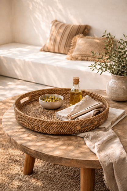 Carry-All Tray – Natural Brown (M)