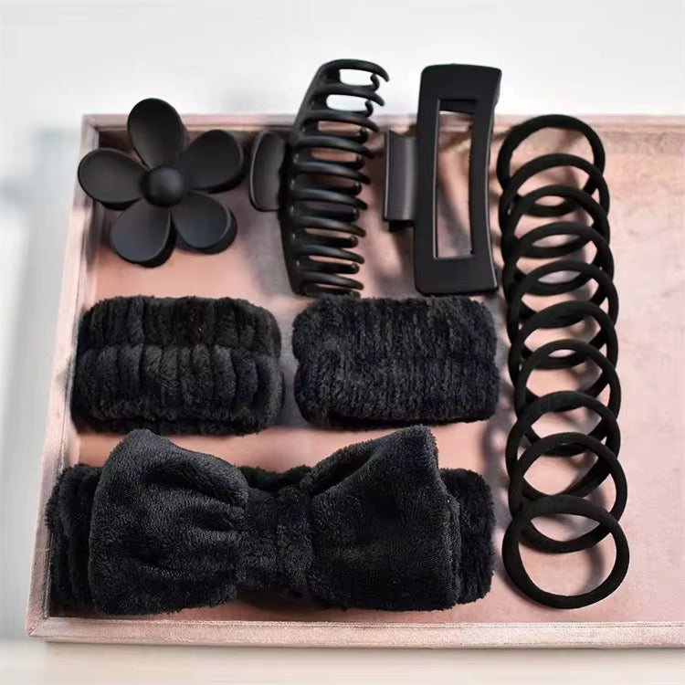Luxuriöses 16-teiliges Spa- &amp; Haarschmuck-Set – das perfekte Weihnachtsgeschenk