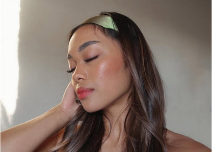 Silk Headband – Olive