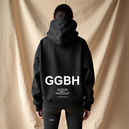 GGBH Zip Hoodie – Light Pink • Beige • Black • Mint