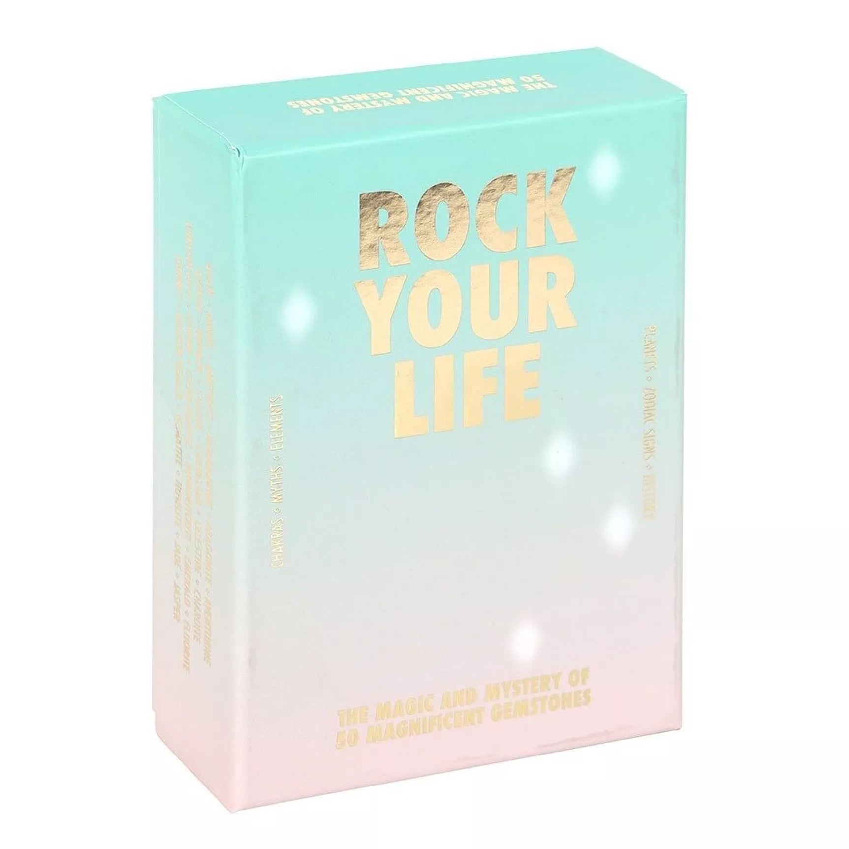 Cartes de manifestation : Rock Your Life – 50 cartes de cristal avec livret-guide