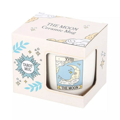 The Moon Vintage Tarot Mug – mystik i varje morgonstund