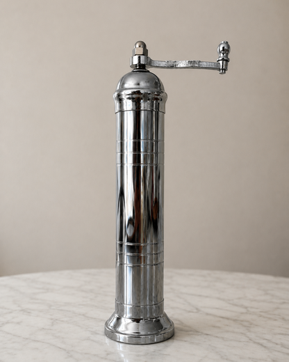 Chrome Mill - Moulin à sel poli 9", Alexander Handcrafted Mills
