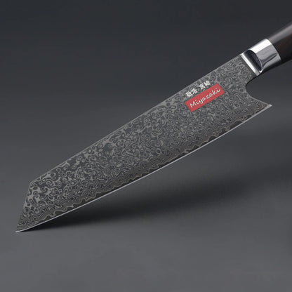Takahiro Miyazaki – Kiritsuke Santoku 210 mm (VG-10, 73-lagers damaskus)