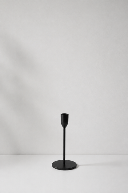 SIMPLE Candle Holder – Black