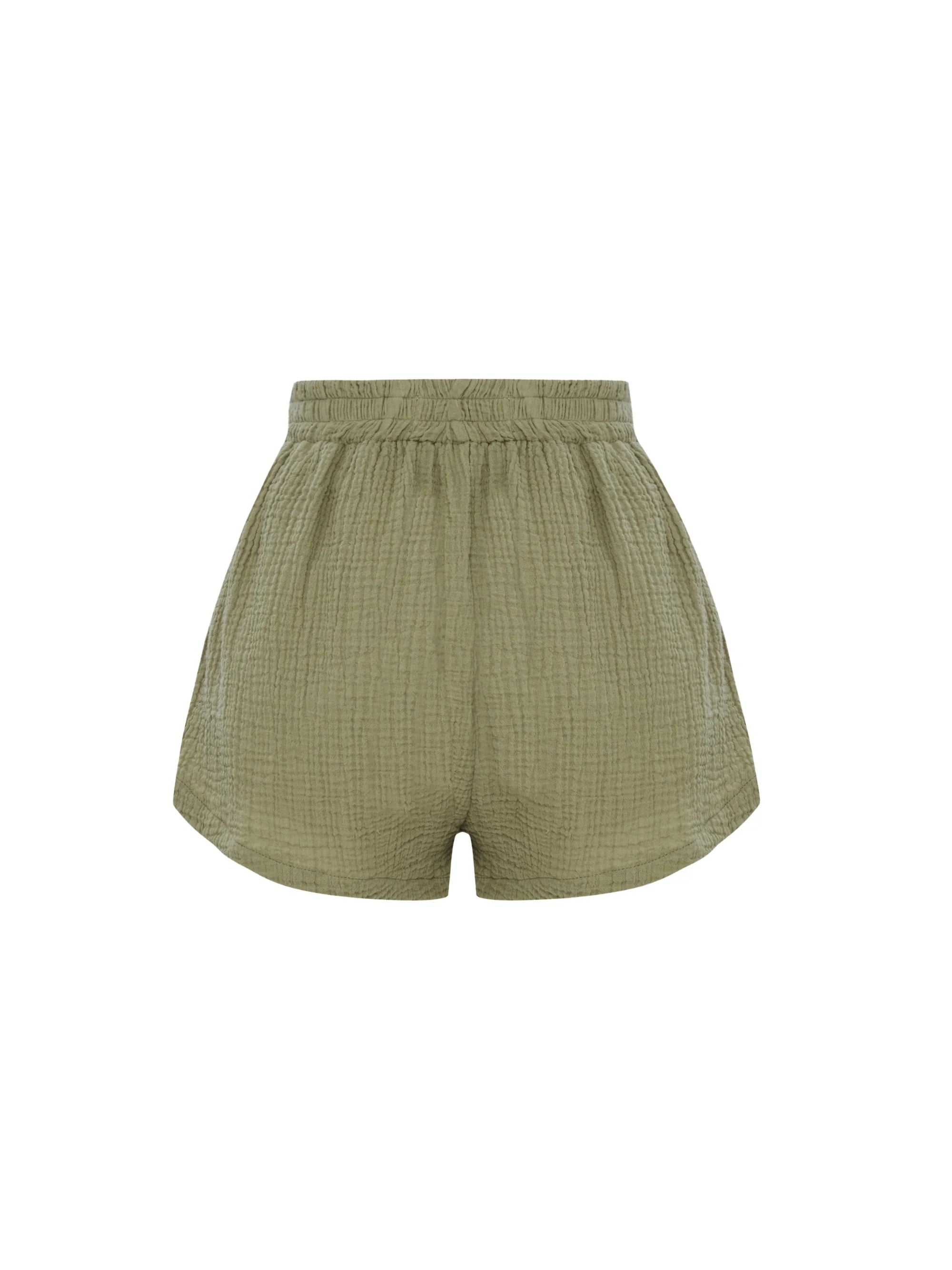 Echo Boy Short-  Khaki Green, The Handloom Los Angeles