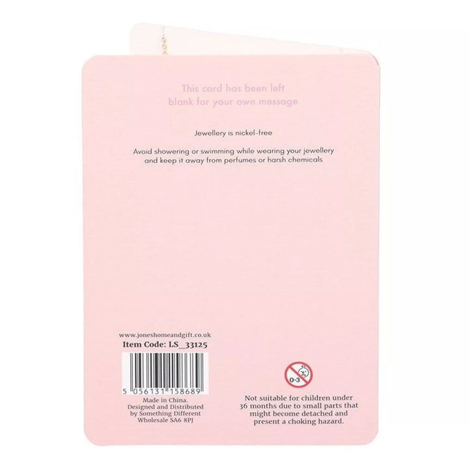 Gratulationskort ”Bestie” inklusive Bästis-Halsband