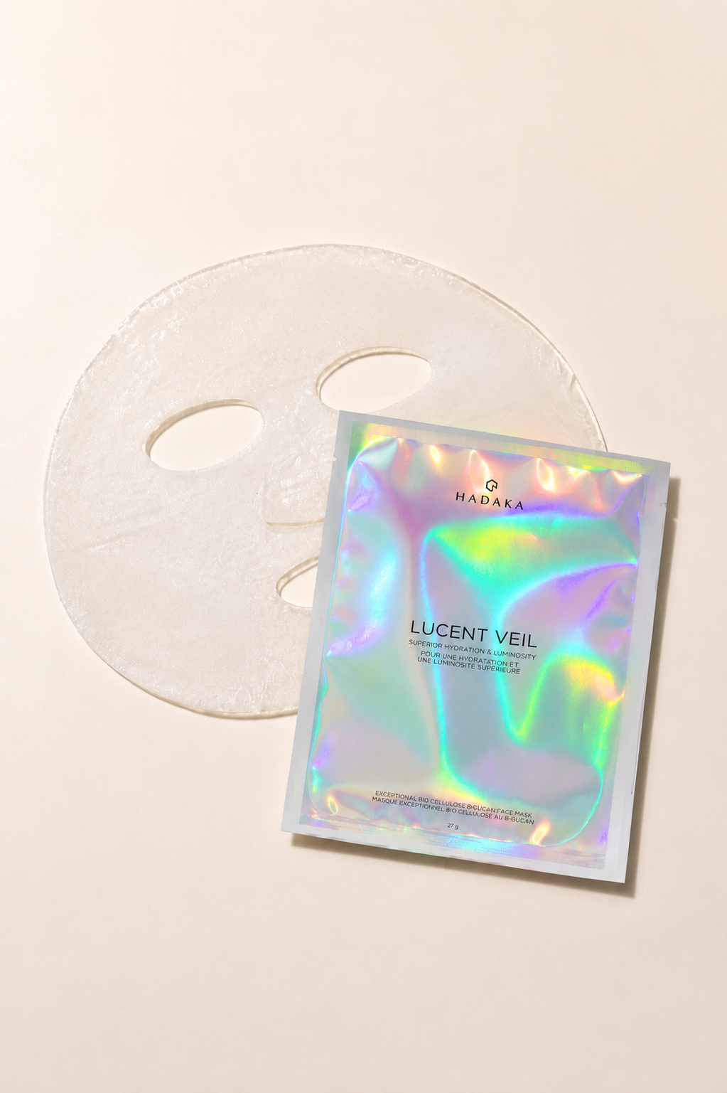 Lucent Veil™ Biocellulose Sheet Mask – Beta-Glucan Hydration &amp; Aufpolsterung