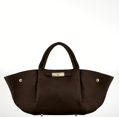 Iklina Leather Handbag – Made in Italy