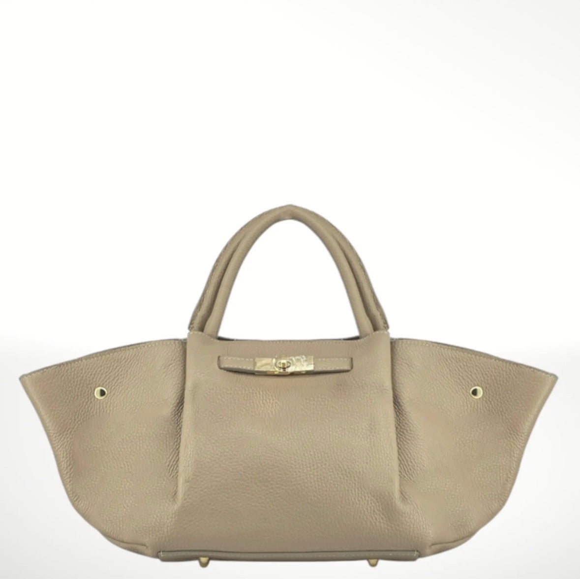 Iklina Leather Handbag – Made in Italy