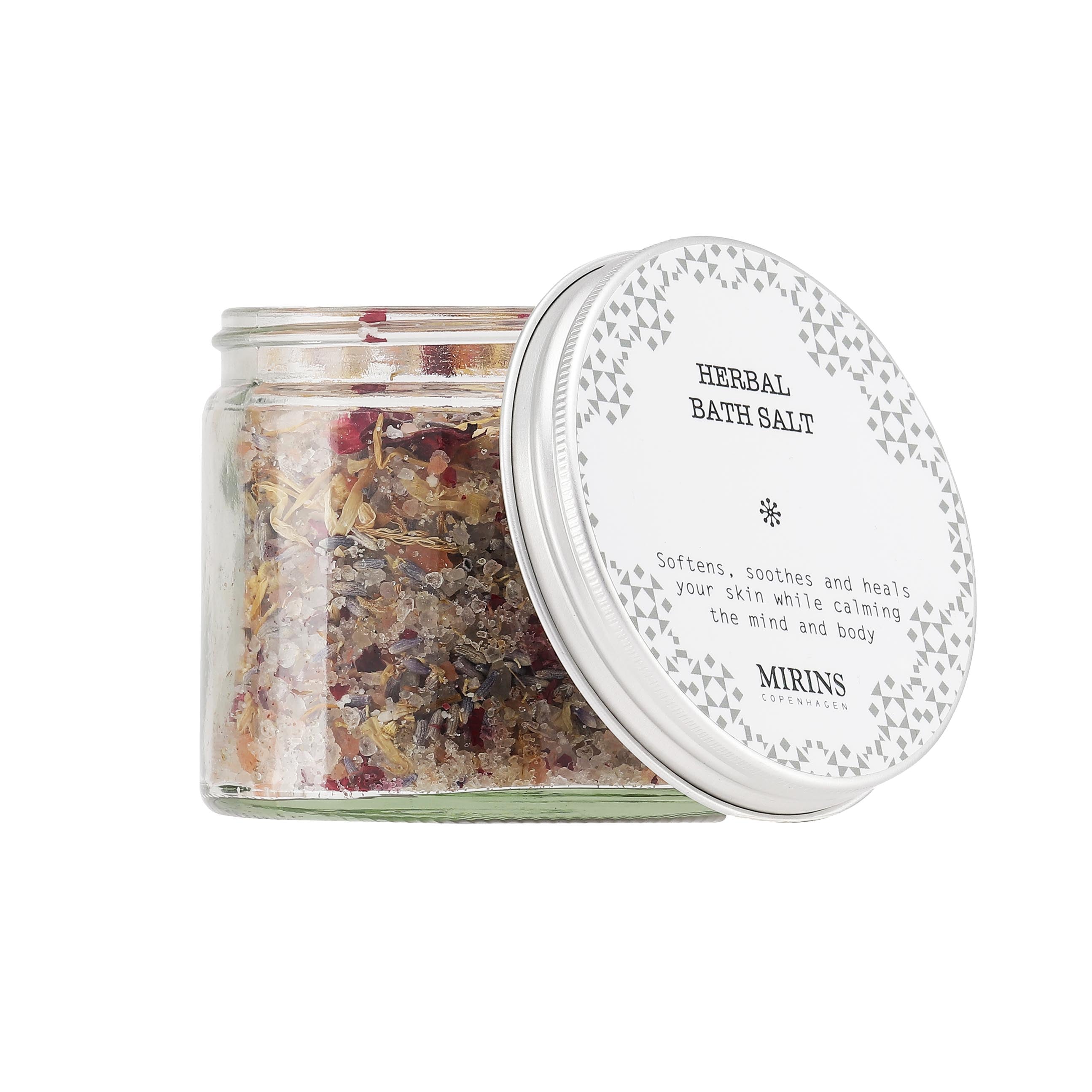 BATH SALT - ROSES, LAVENDER AND CALENDULA, MIRINS COPENHAGEN