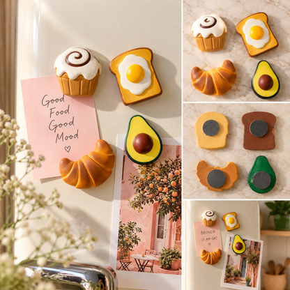 Brunch Club Fridge Magnets – 4-pack