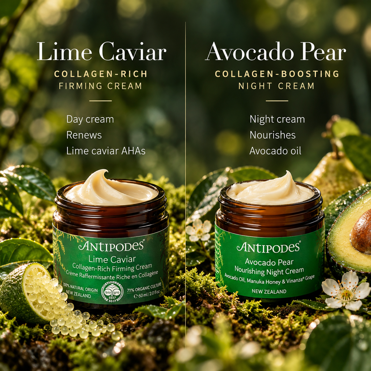 Antipodes Lime Caviar Collagen-Rich Firming Cream – 60 ml