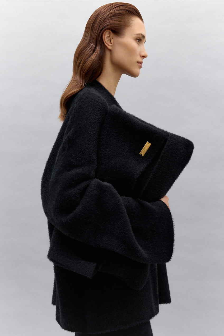 Fluffy Oversized Clutch
