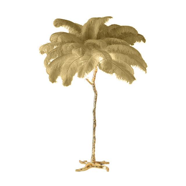 Ostrich Feather - Led Lamp