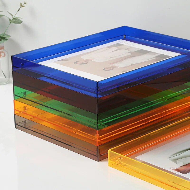 Transparent Acrylic Photo Frame 