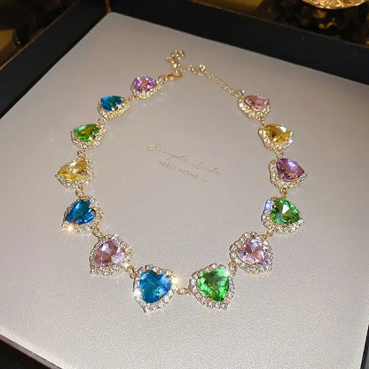 Choker: Sparkling Crystal Stones