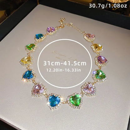 Choker: Sparkling Crystal Stones