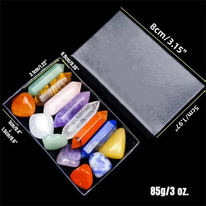 Gift set with crystals - Chakra Healing Stones