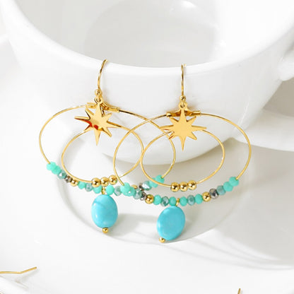 Earrings - 18k gold plating