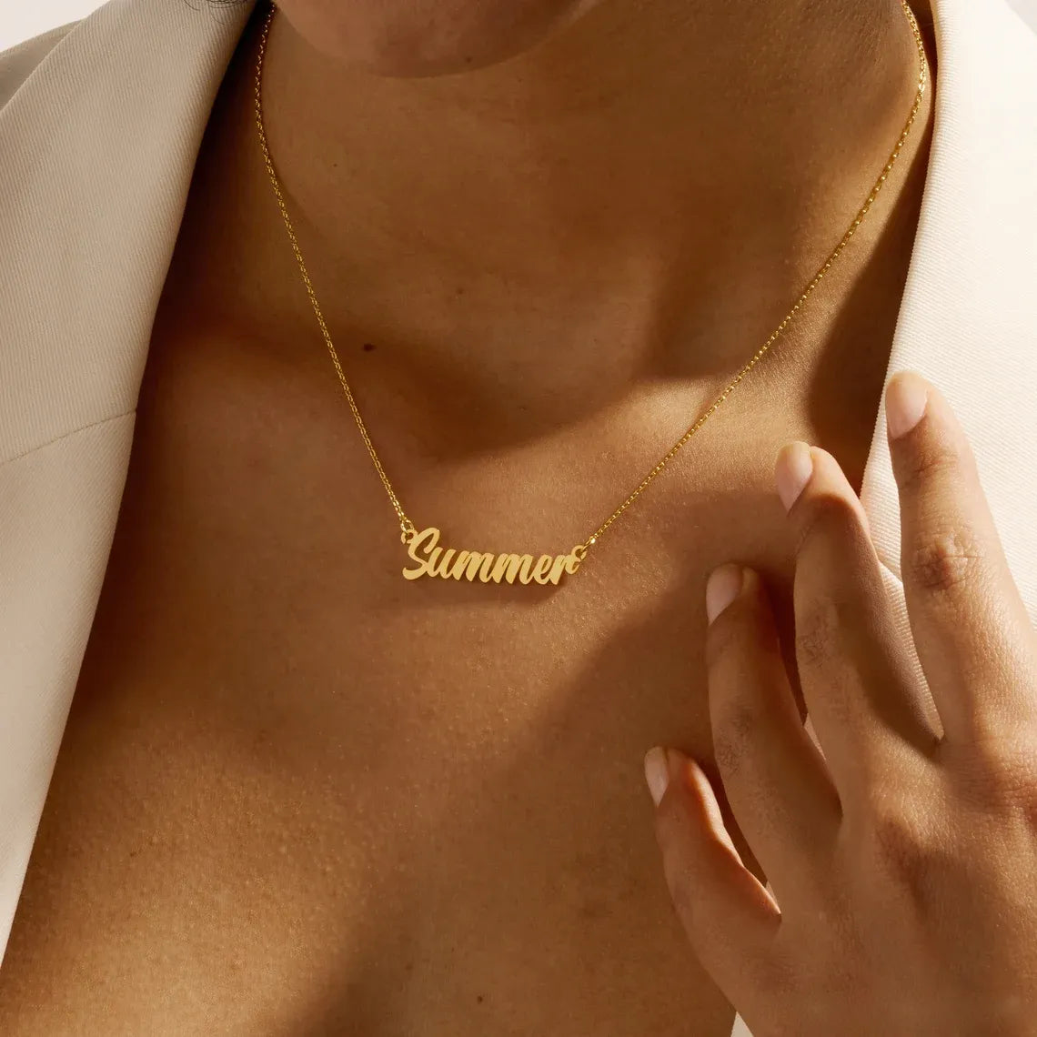Créer un collier prénom personnalisé