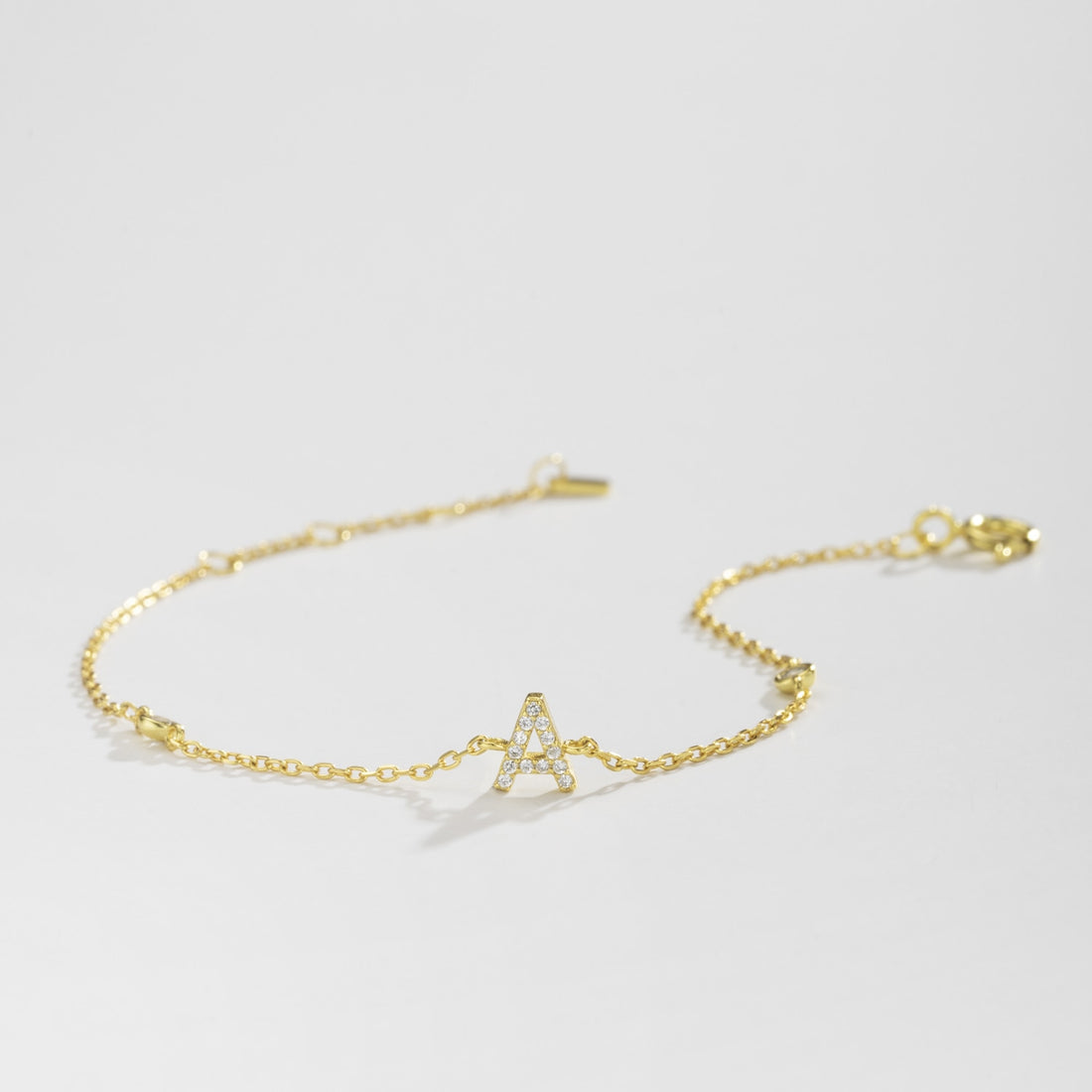 Armband - Monogram 18k guld, 925 Sterling Silver