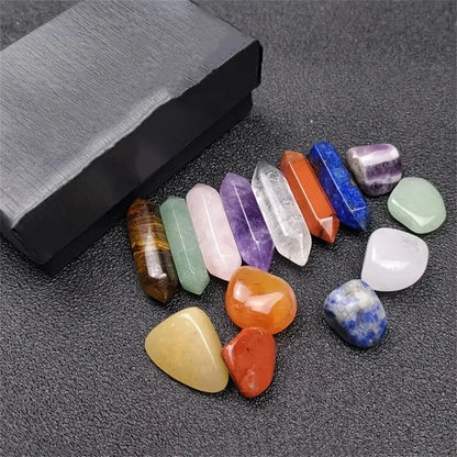 Gåvokit med kristaller - Chakra Healing Stones