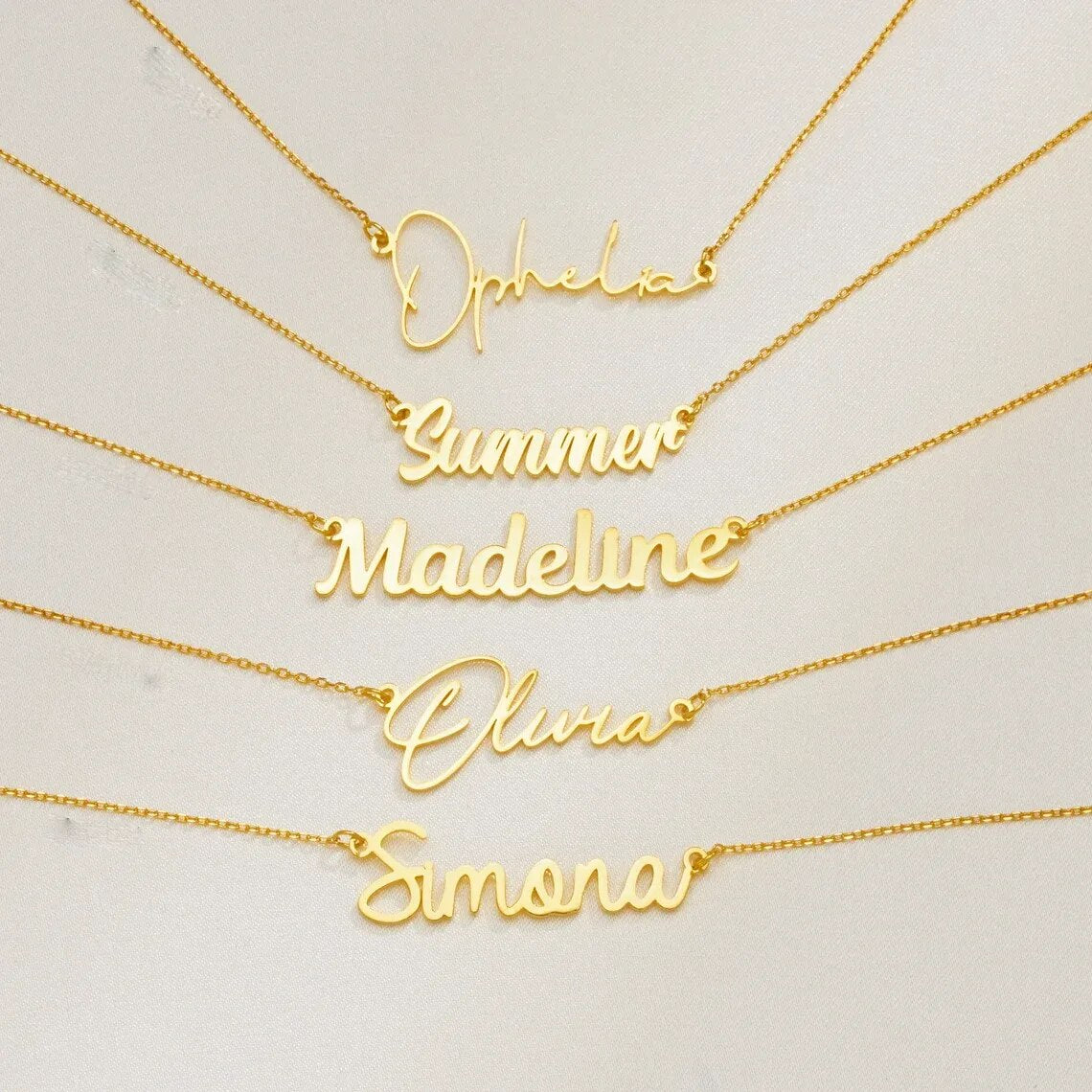 Créer un collier prénom personnalisé