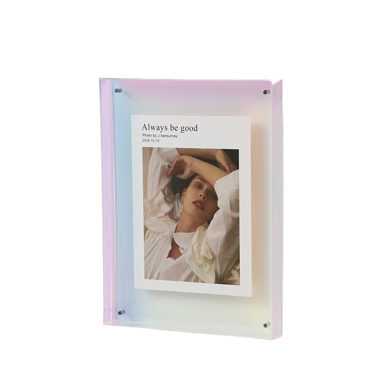 Transparent Acrylic Photo Frame 