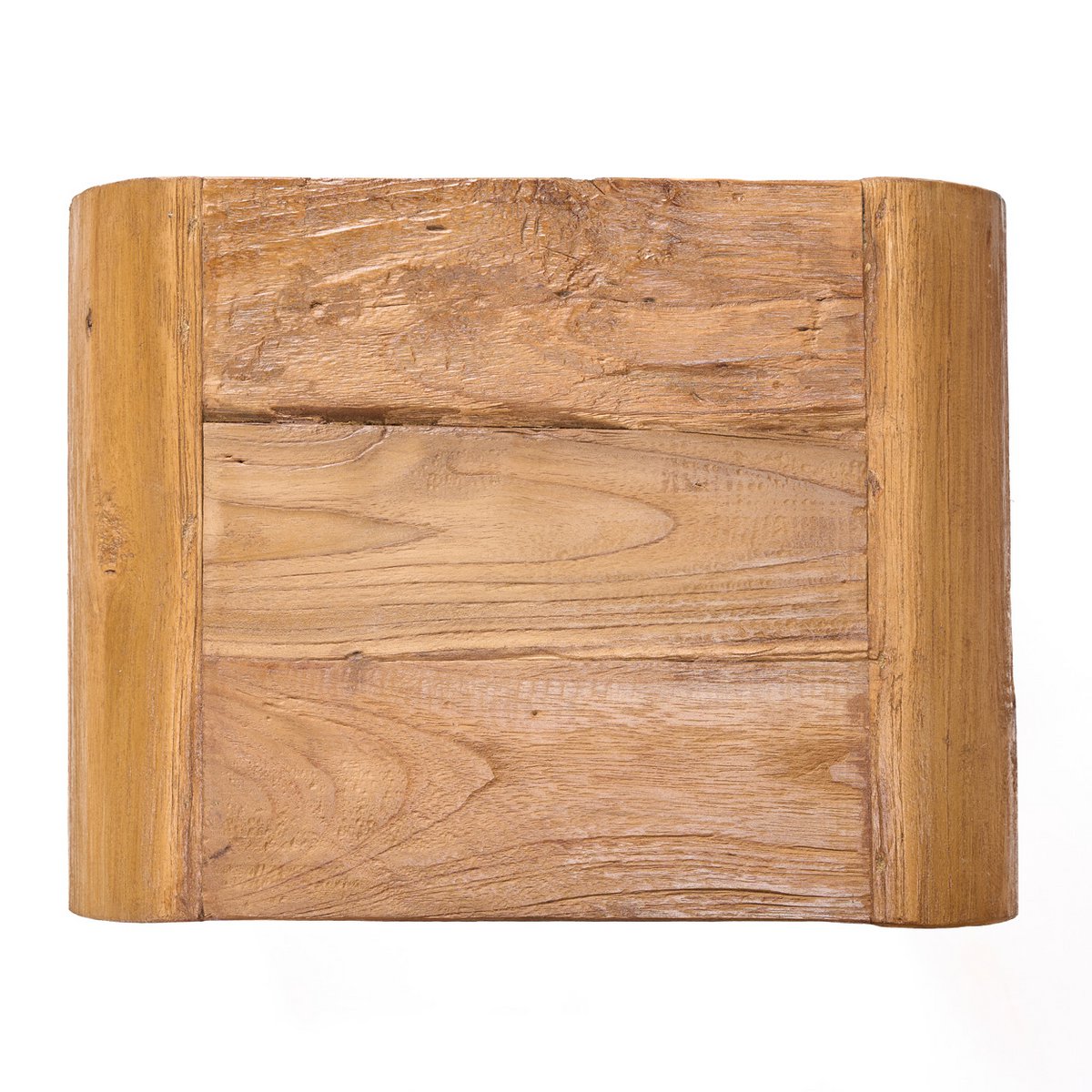 Arc Sidobord i Återvunnen Teak – Handgjort Natur | Bazar Bizar