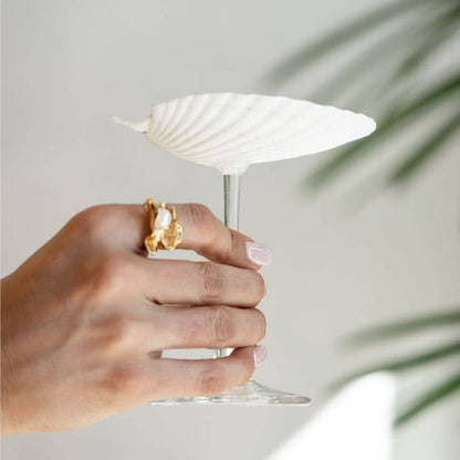The Seaside Sipping Set – Shell Cocktail Glass Bundle