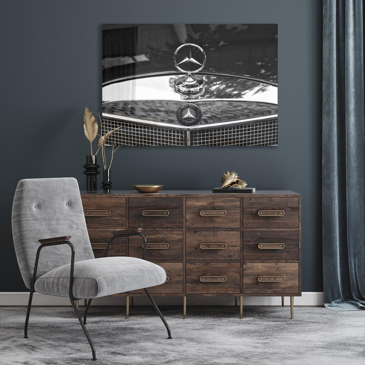 Akrylglastavla - Mercedes