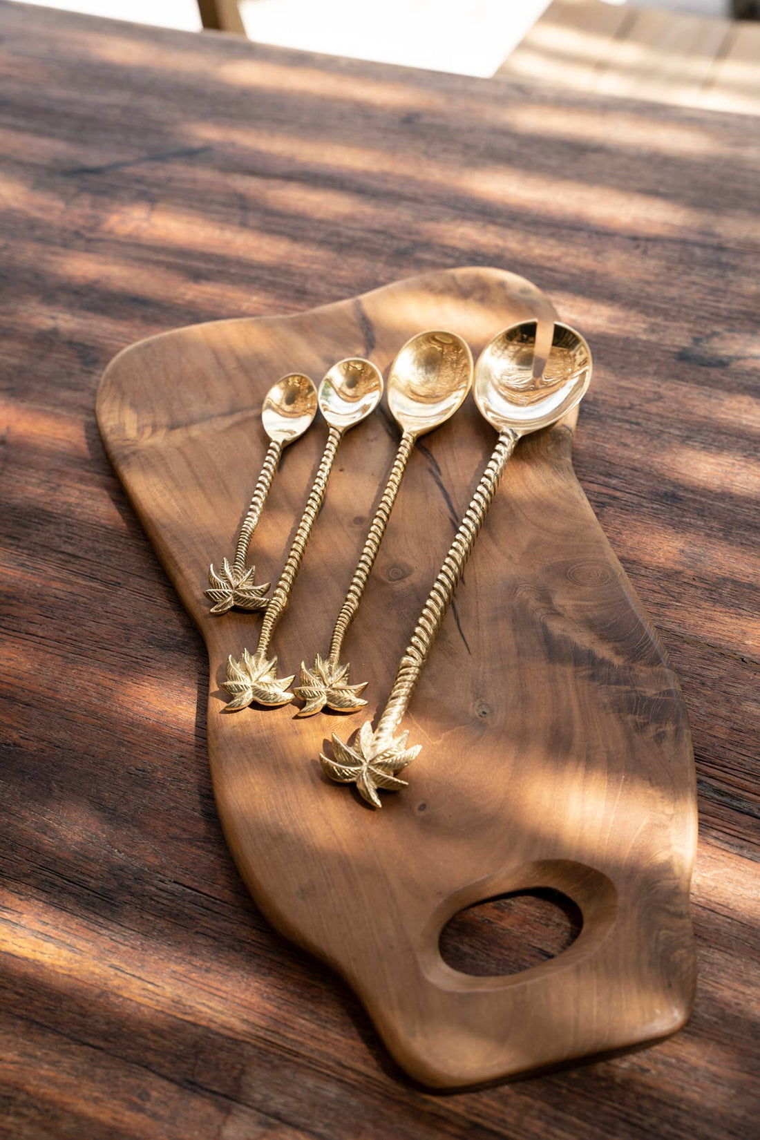 Palm Tree Salladsgaffel – Guld | Bazar Bizar Living