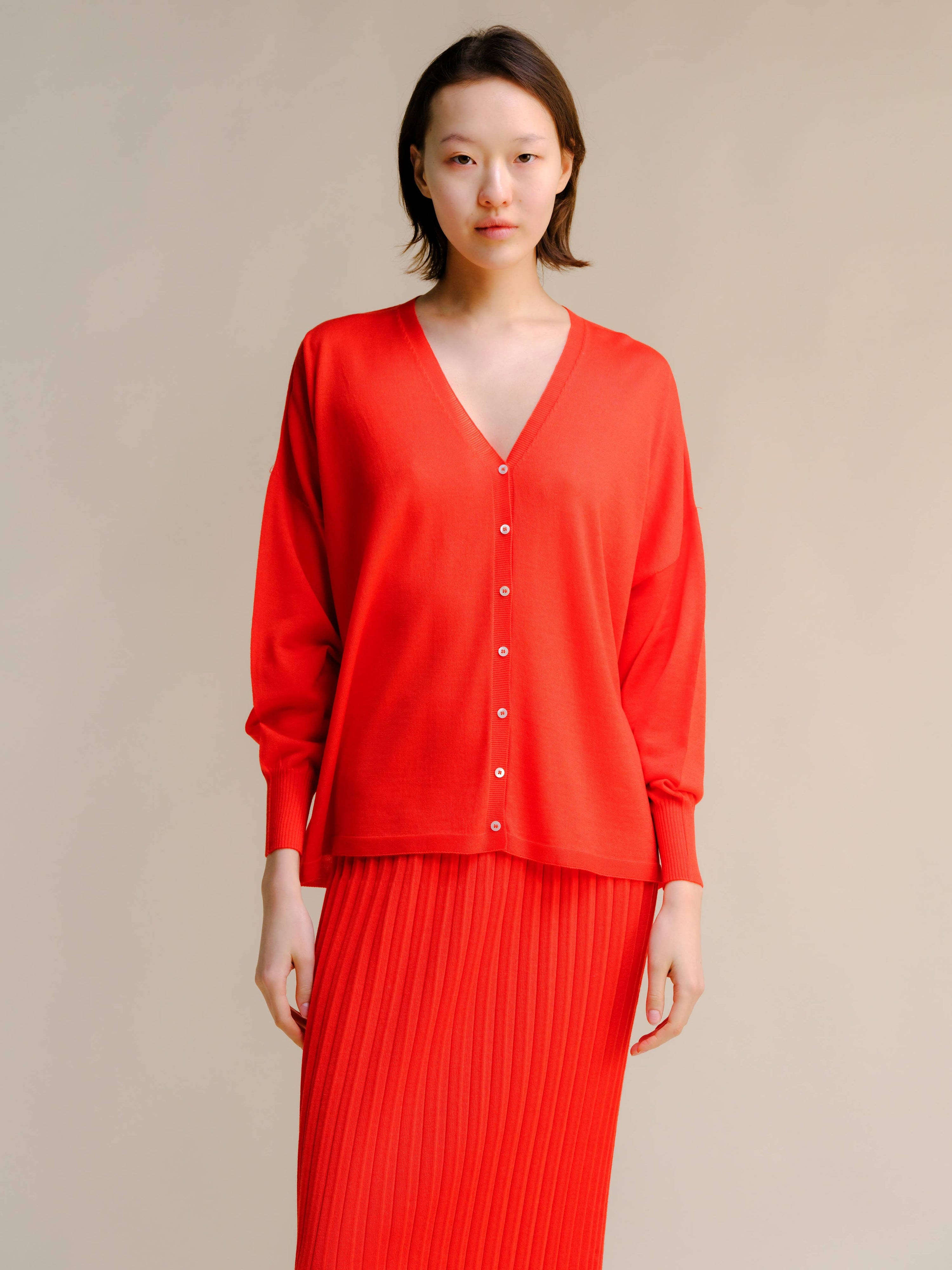 Extra Fine Merino Wool Cardigan
