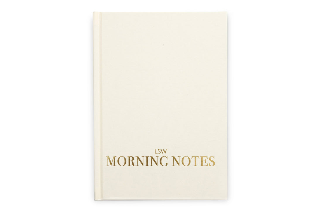 Morning Notes: Mål | Självvård och välbefinnande