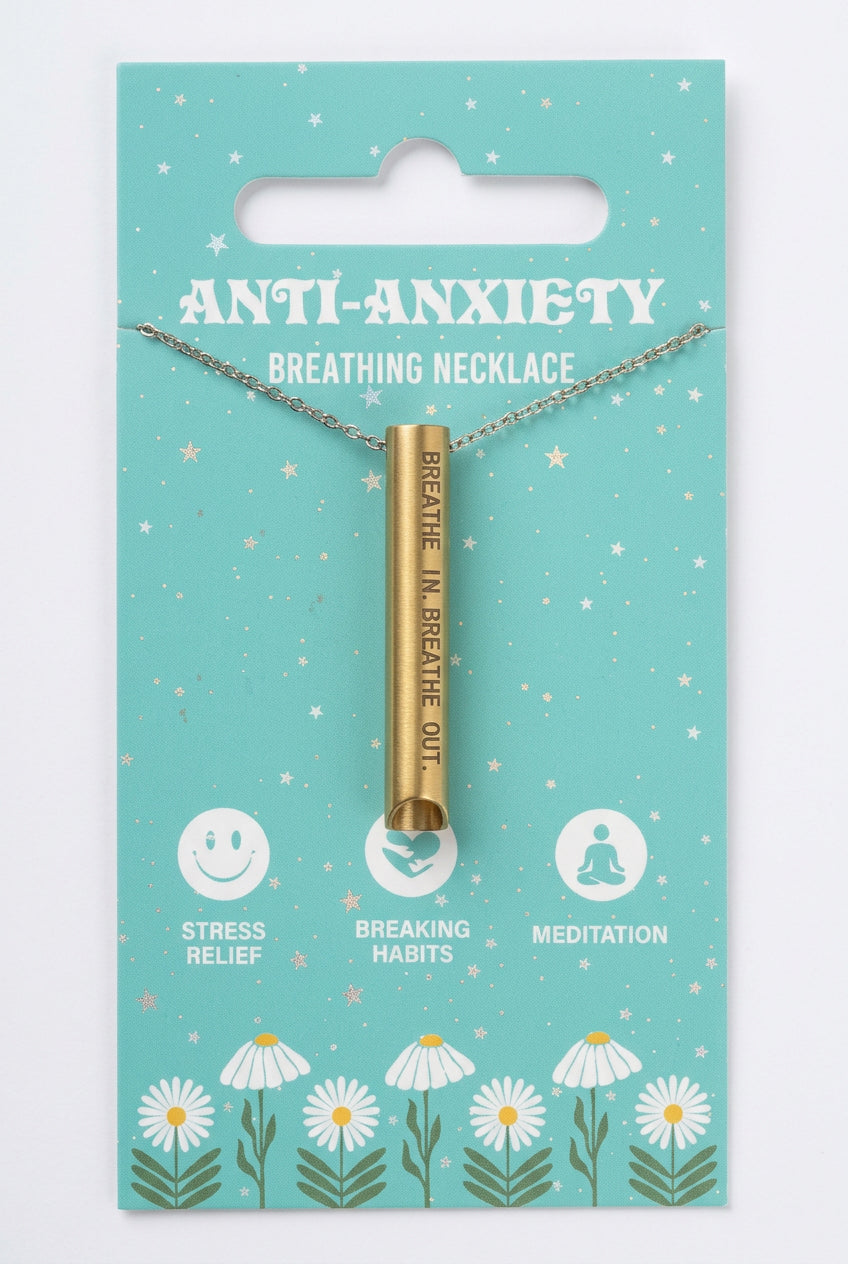 Anti Anxiety Andningshalsband – Breathe In, Breathe Out