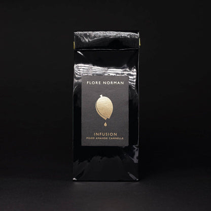 Flore Norman – Mandel | Koffeinfri infusion med päron, mandel &amp; kanel (100 g)