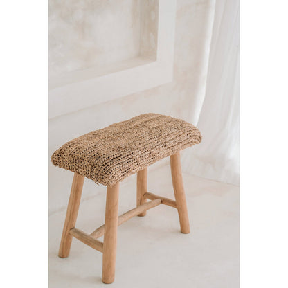 The Raffia Bench - Natural
