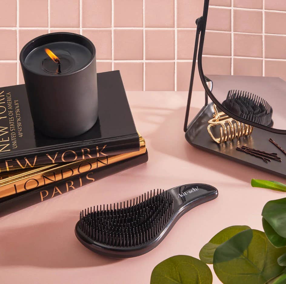 Kitsch Detangling Brush – Svart