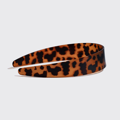 Kitsch Wide Statement Headband – Tortoise