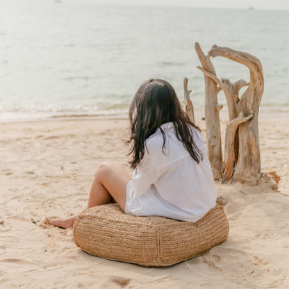 Padar Pouf | Sittpuff i raffia – Soeji