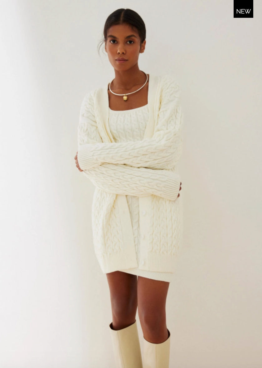 Knitted Oversize Cardigan, Nenya