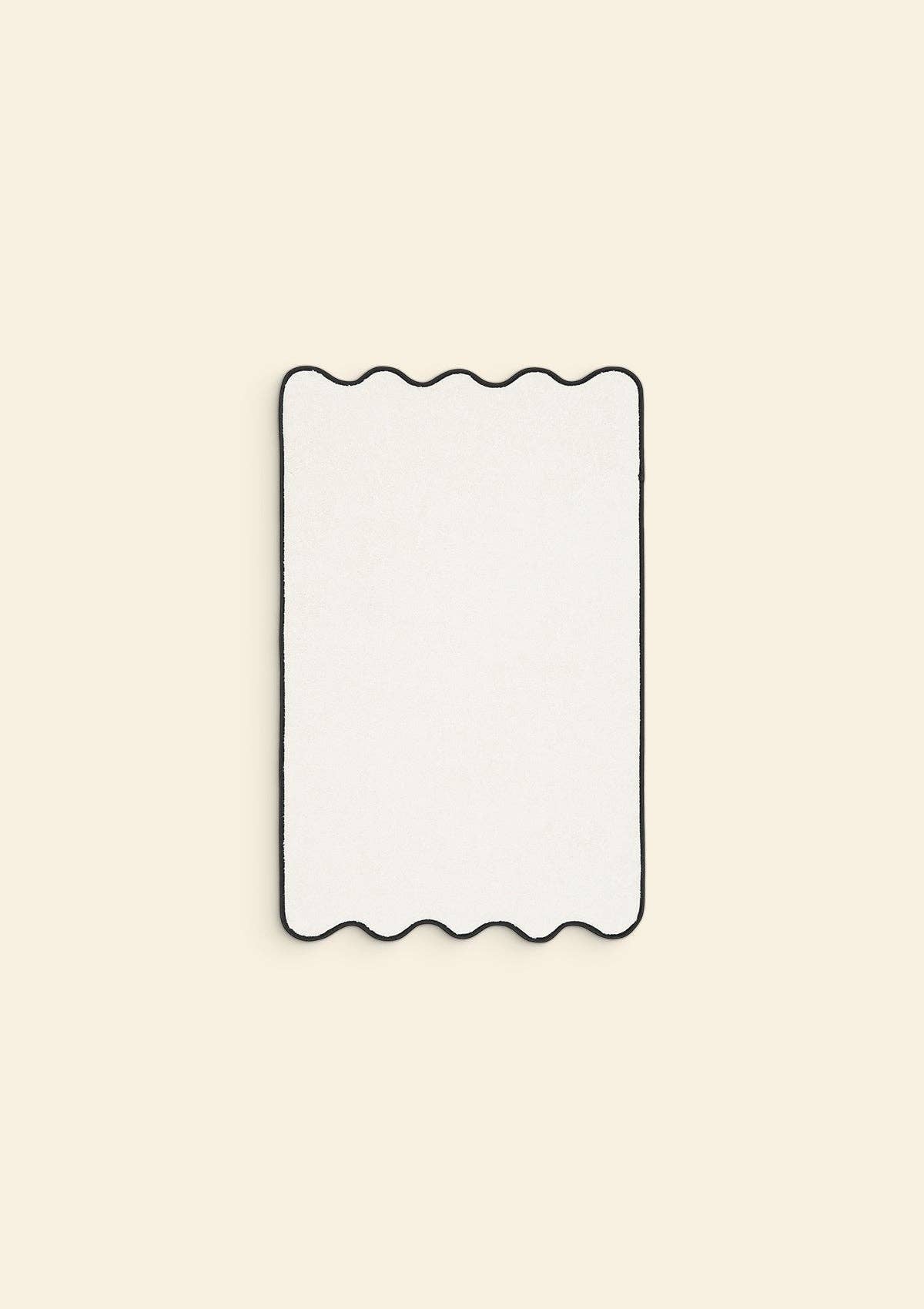 Vågig Badrumsmatta 50×80 cm | Tomète