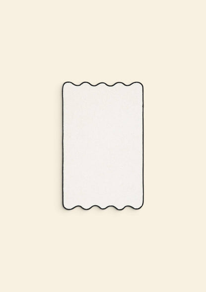 Vågig Badrumsmatta 50×80 cm | Tomète